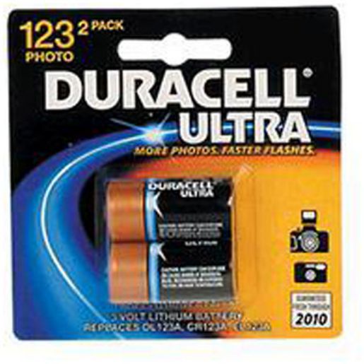Duracell Battery Ultra Lithium Dl123/2 13284358