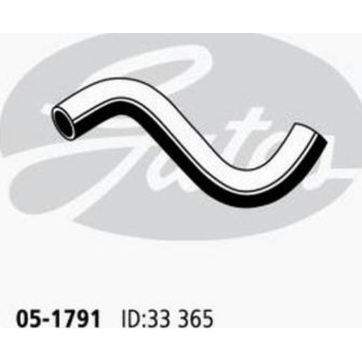 Gates Radiator Hose 05-1791
