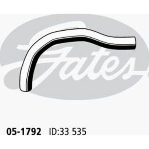 Gates Radiator Hose 05-1792