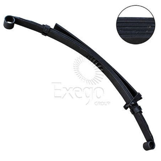 Maxitrac Leaf Spring 4 + 1 Leaf 200Kg Raised Heavy Duty Driver Side, Heavy Duty 036-SUZ102H DS