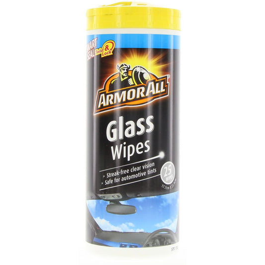 Armor All Glass Wipes 25Pk