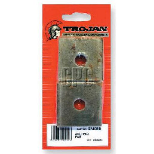 Trojan Axle Pad Suits Round Axles Round 274010