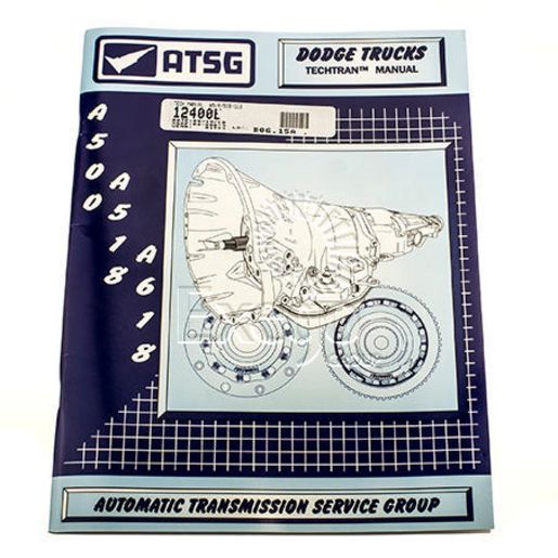 ATSG Workshop Manual suits Chrysler A500 73238