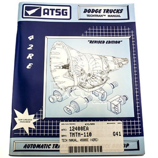 ATSG Workshop Manual suits Chrysler 42RE 73259