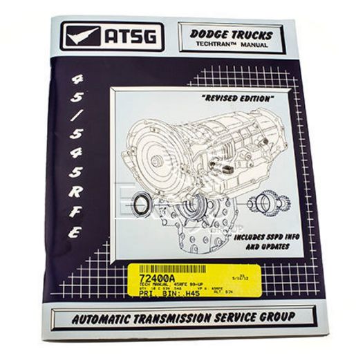 ATSG Workshop Manual suits Chrysler RFE 73261