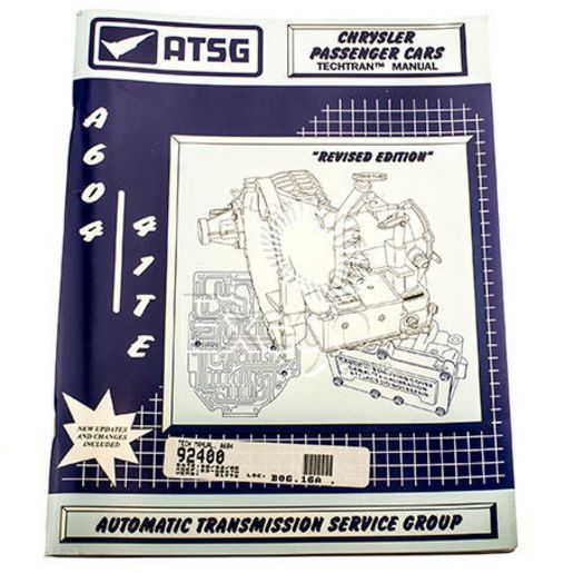 ATSG Workshop Manual suits Chrysler A604 73264