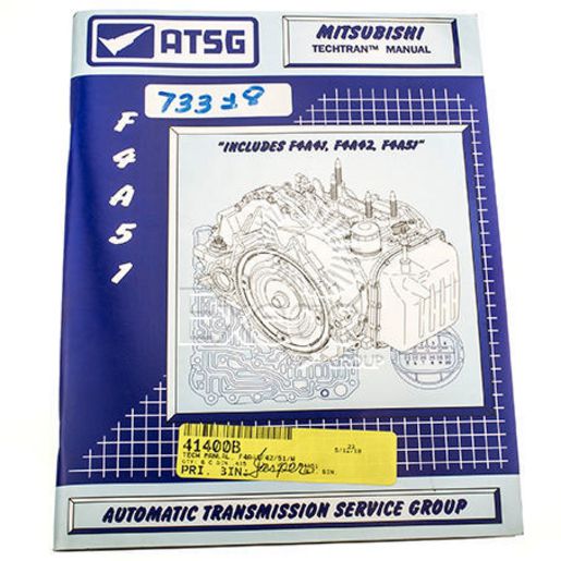ATSG Manual-Mitsubishi F4A41/42/51 73318