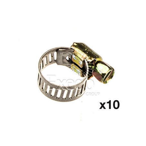 Drivetech Hose Clamp 6-16mm Hose Pack Of 10 900616