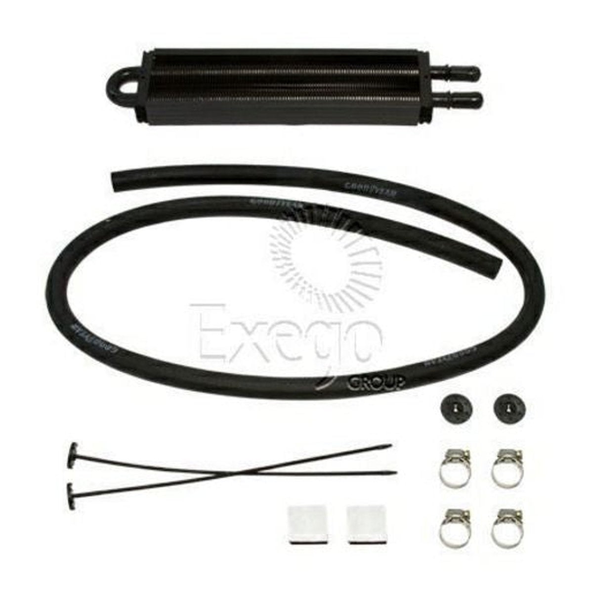 Derale Power Steer Oil Cooler Kit - Universal Fit 250x70mm