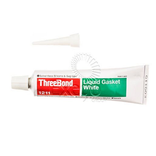 ThreeBond High Temp RTV Silicone Liquid Gasket White 100g 1211-100BP
