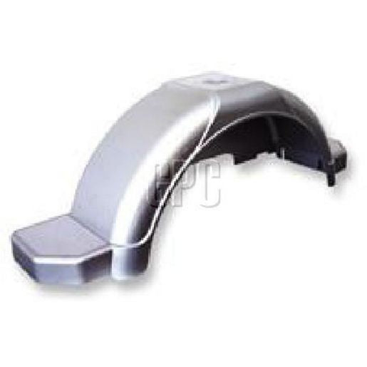 Trojan Mudguard Moulded Plastic With Built In Step Suits 14In Wheel White 316017