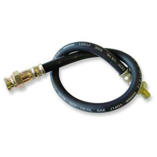 Trojan Brake Hose Standard Rubber 3/8In Male To 3/8In Female Fittings PT10372
