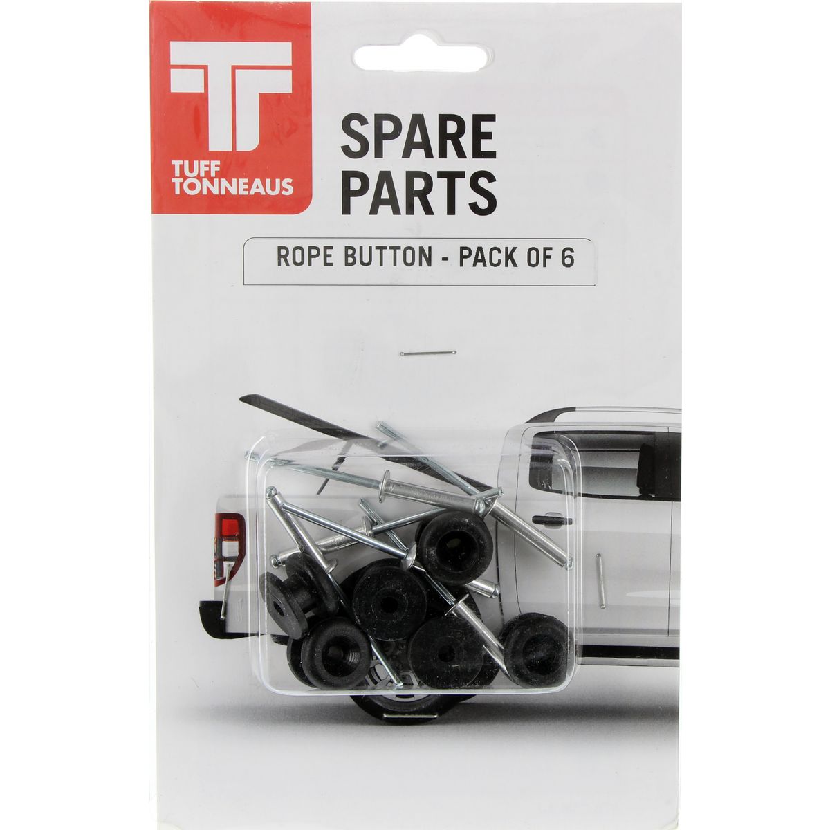 Tuff Tonneaus Rope Button - 6 Pack BUTTON6