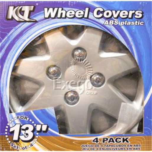 Kuan Tong Wheel Cover Set 962 Silver 13in KT962-13S/L(N)
