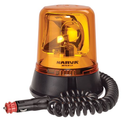 Narva Rotating Beacon Light 12/24V Amber 85658A
