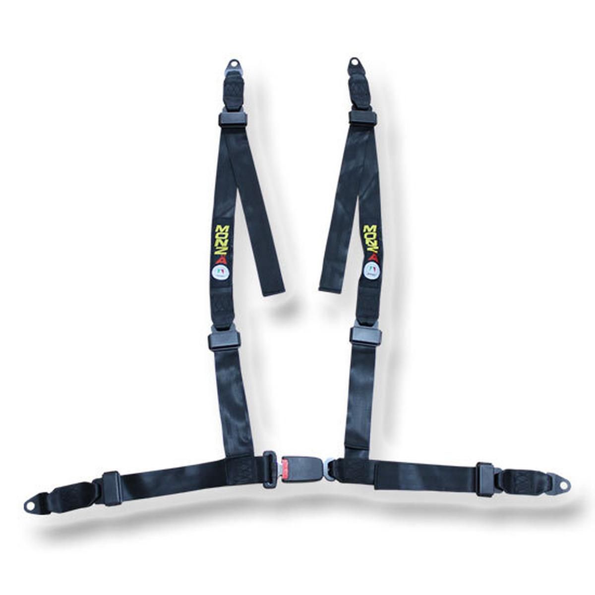 Autotecnica 4 Point Racing Harness Black RS-406BK