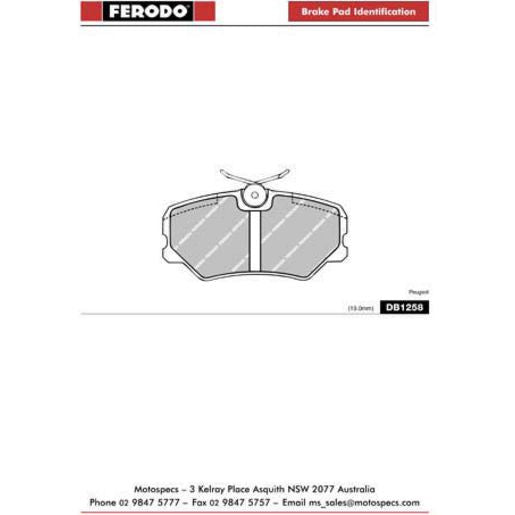 Ferodo Brake Pad Set DB1258TA