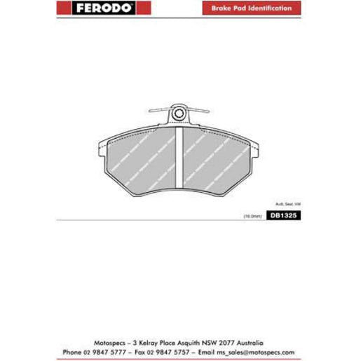 Ferodo Brake Pad Set DB1325TA