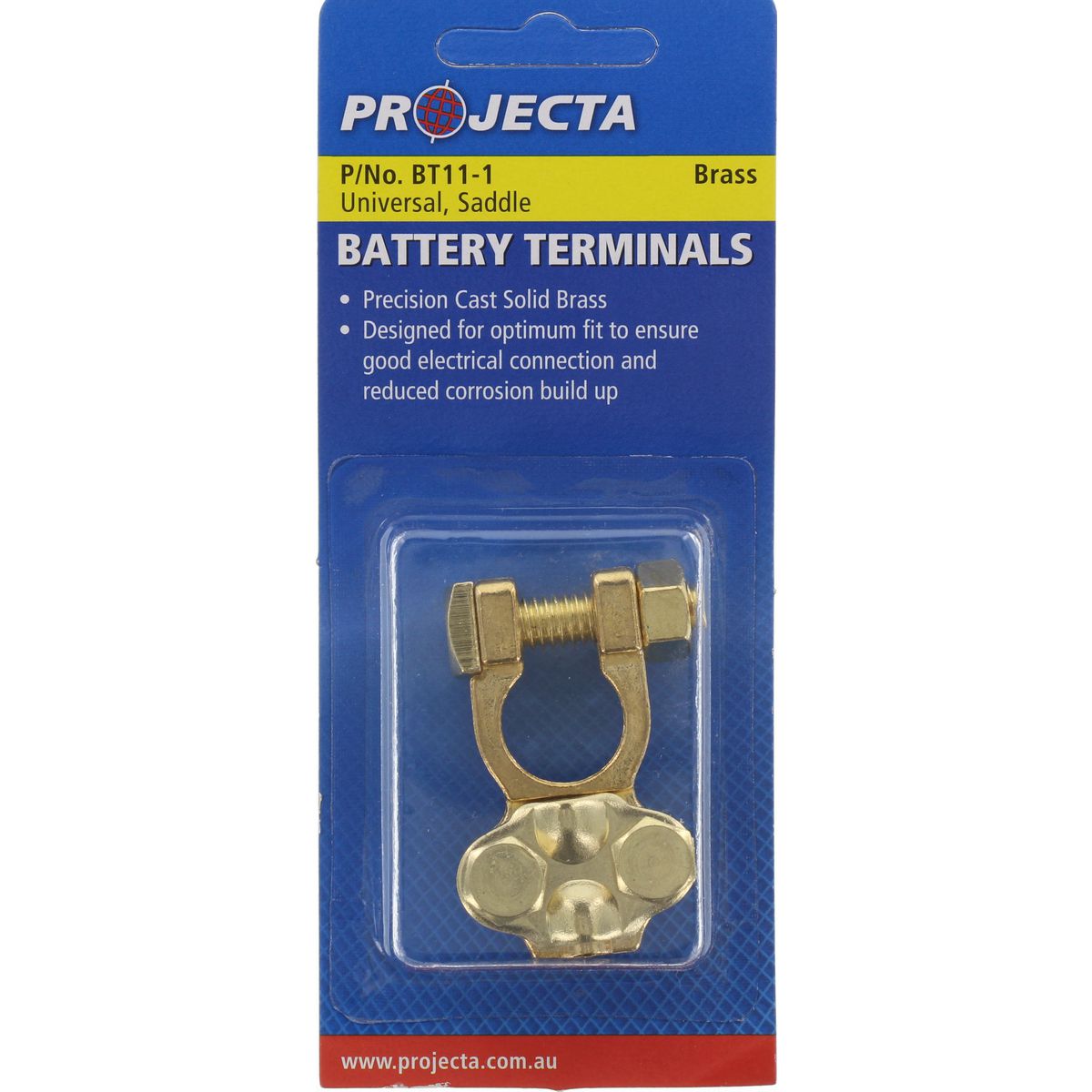 PROJECTA Brass Battery Terminal Universal Saddle BT11-1