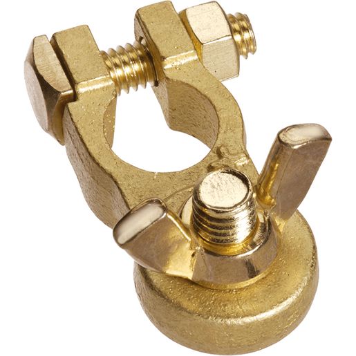 PROJECTA Brass Battery Terminal Positive Heavy Duty Wingnut Mount BT14H-P1