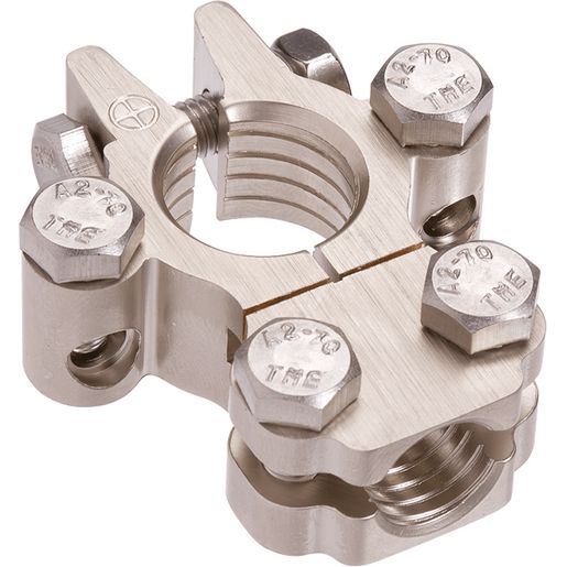 PROJECTA Satin Forged HD Brass Battery Terminal Positive BT820H-P1