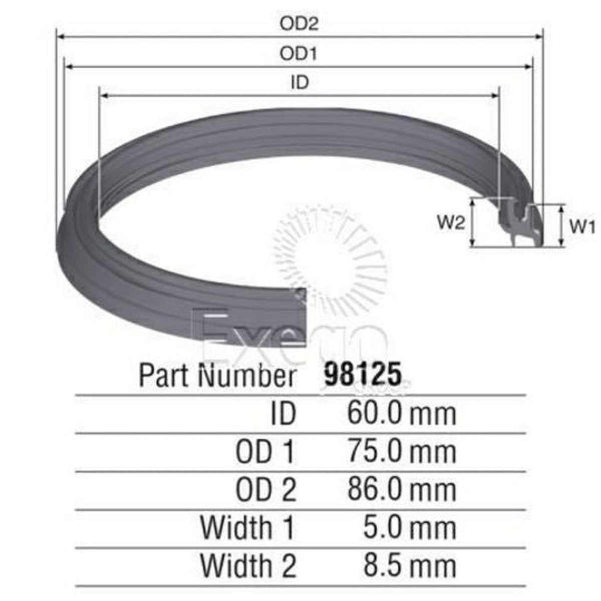 Kelpro Oil Seal 98125