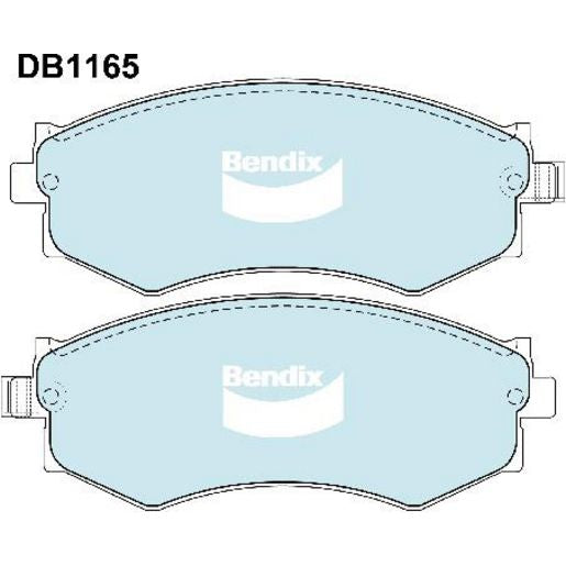 Bendix Heavy Duty Brake Pad Set Front DB1165 HD