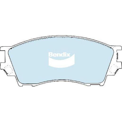 Bendix Heavy Duty Brake Pad Set Front DB1326 HD