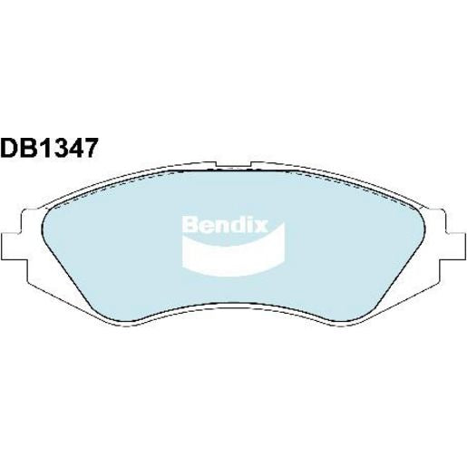 Bendix Heavy Duty Brake Pad Set Front DB1347 HD