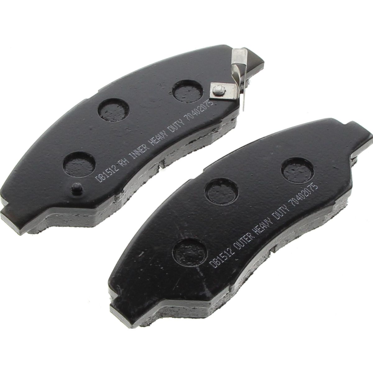 Bendix Heavy Duty Brake Pad Set Front DB1512 HD
