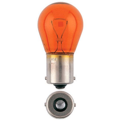 Narva Globe 12V 21W BA15S Amber (10Pk) 47383