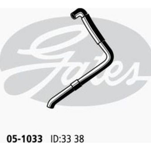 Gates Radiator Hose 05-1033