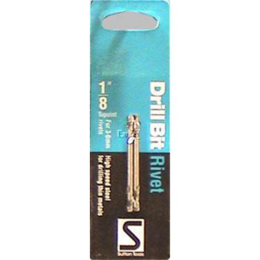Sutton Drill D133 1/8 Panel Tupoint Hss D1330318