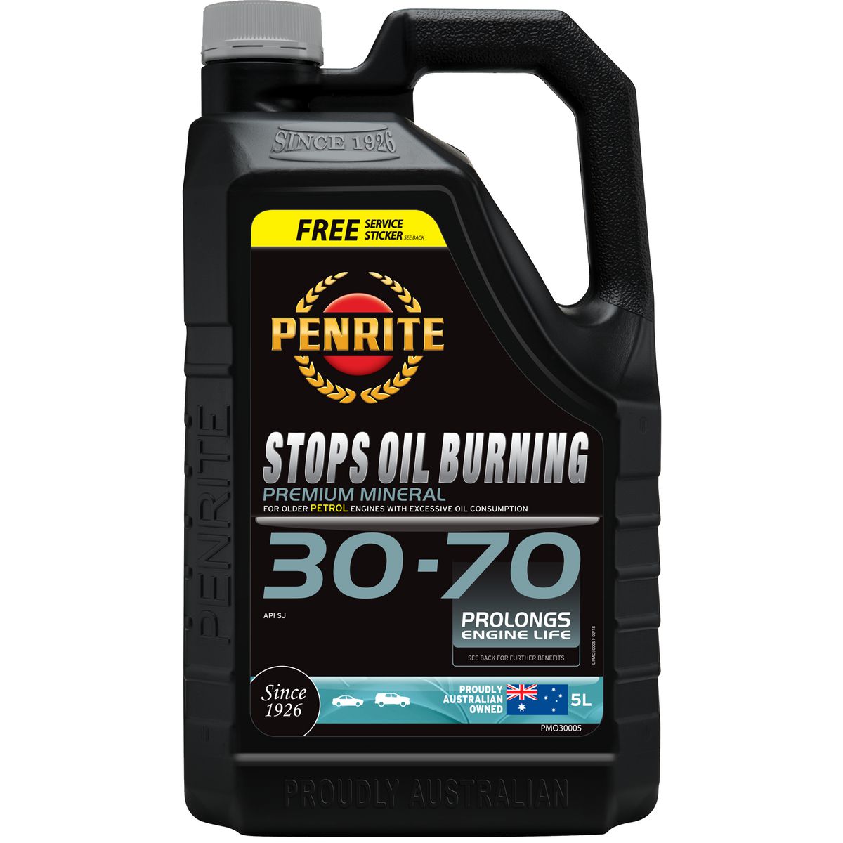Penrite Stops Burning 30-70 Engine Oil 5L