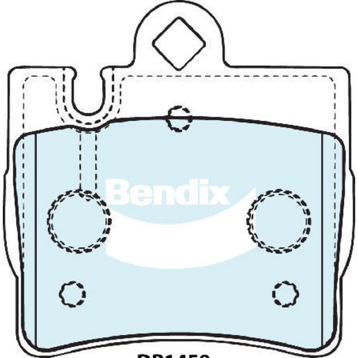 Bendix Heavy Duty Brake Pad Set Rear DB1458 HD