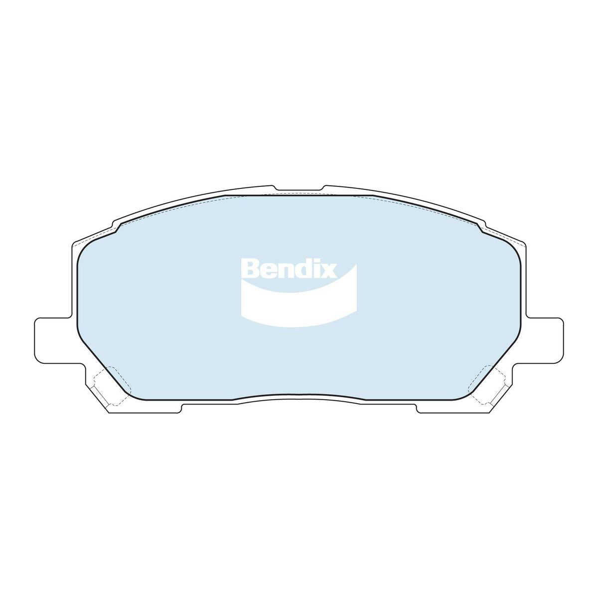 Bendix Heavy Duty Brake Pad Set Front DB1488 HD