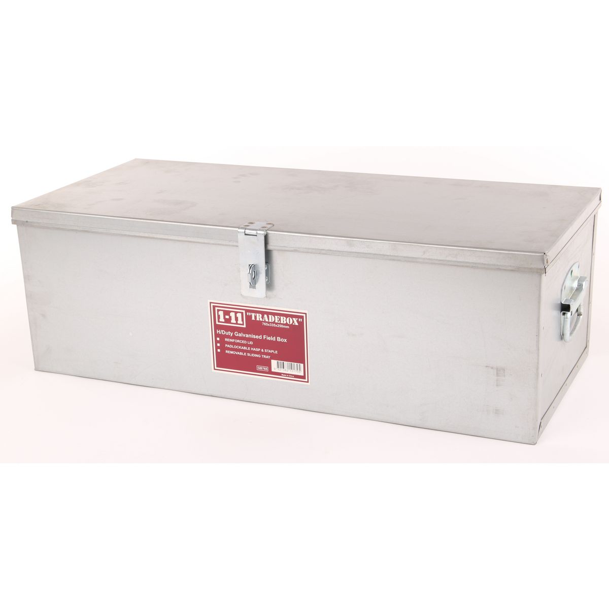 One-Eleven Galvanised Trade Box 765Mm GB765