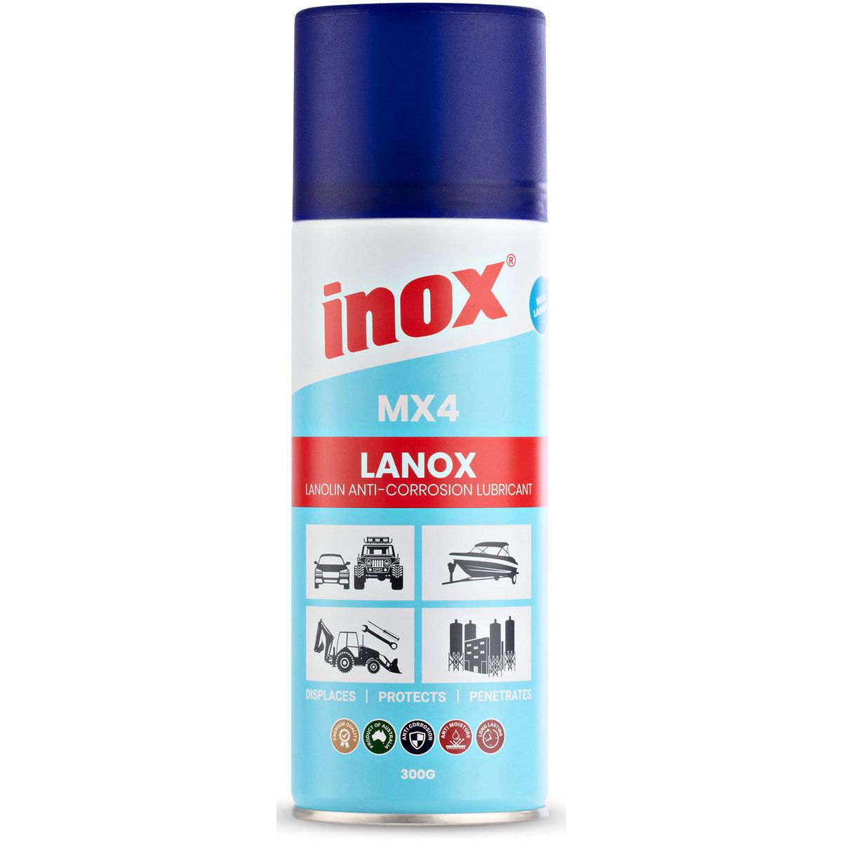 Inox MX4 Lanox Lubricant Aerosol 300g MX4-300