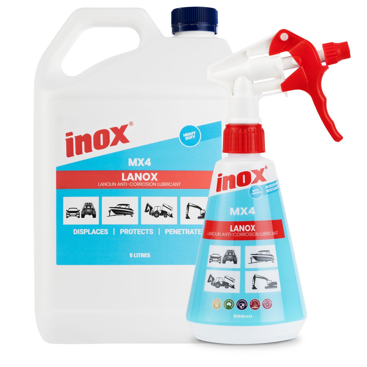 Inox MX4 Lanox Lubricant 5L W/App MX4-5