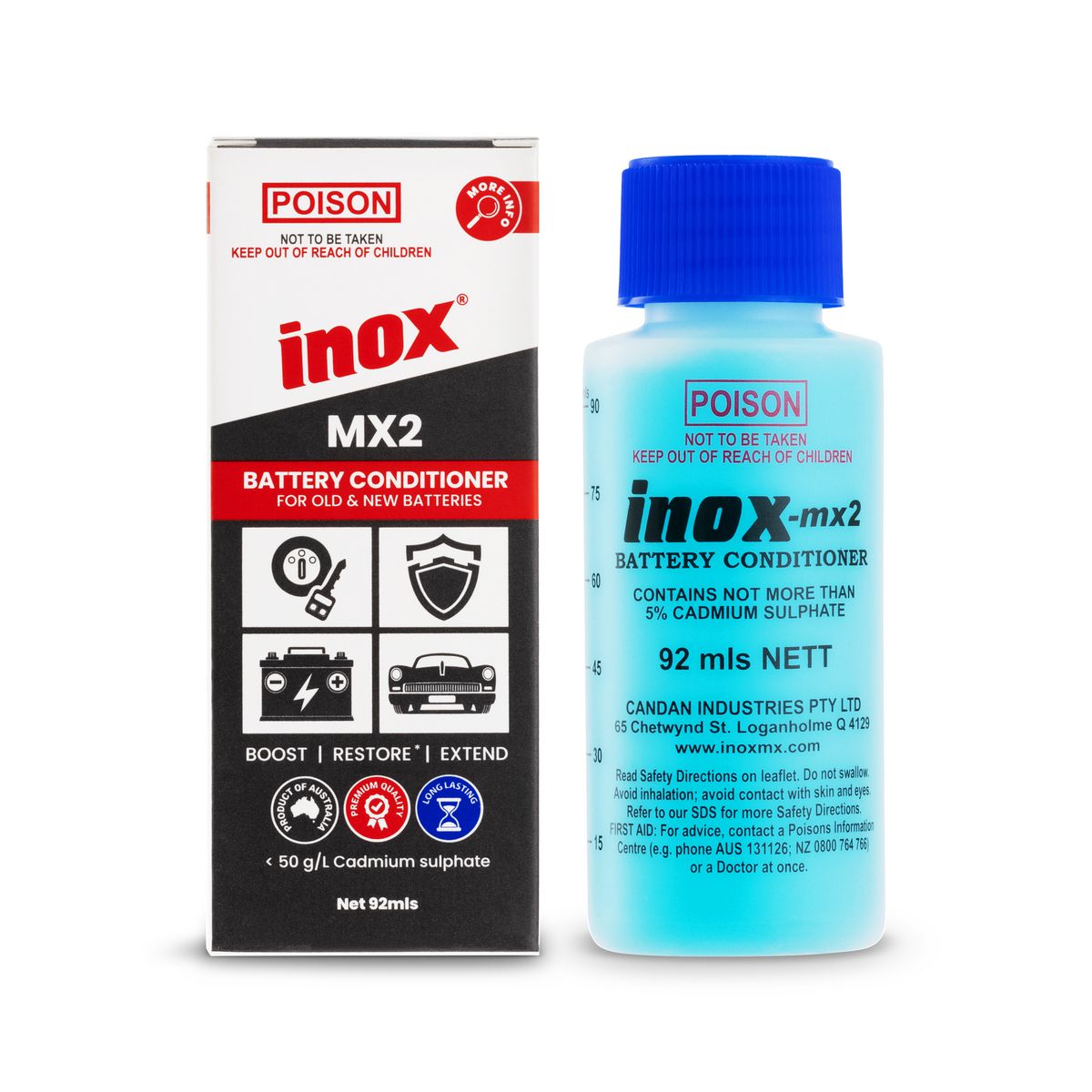 Inox MX2 Battery Conditioner 92ml MX2-92