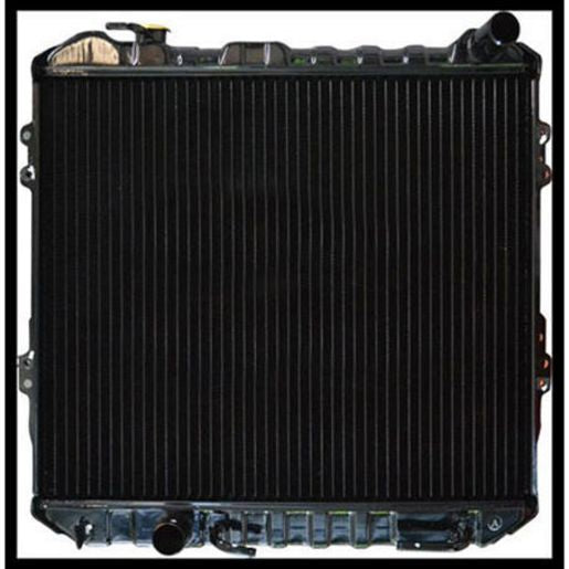 Flokool Radiators Radiator Engine Cooling Copper Core Brass Tank RAD325