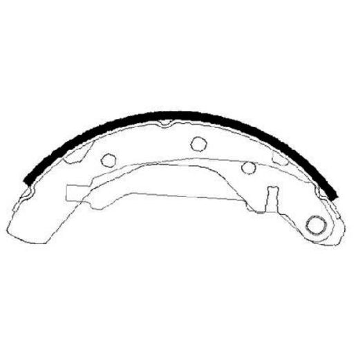 Brake Bonders Brake Shoe 180mm N1783