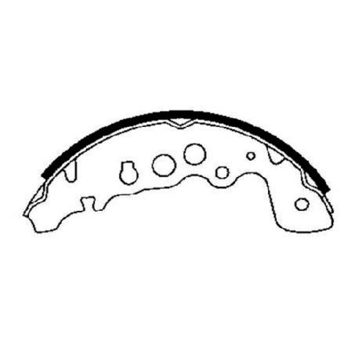 Brake Bonders Brake Shoe 220mm N1787