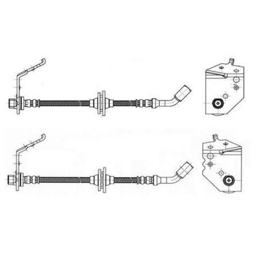 Bosch Brake Hose H1503/4BDP
