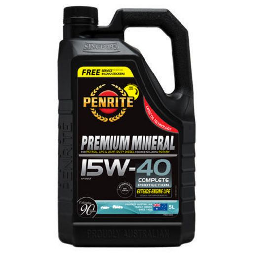 Penrite Everyday Mineral Engine Oil 15W-40 5 Litre PMO15005