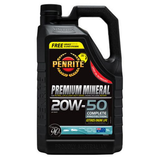 Penrite Everyday Mineral Engine Oil 20W-50 5 Litre PMO20005