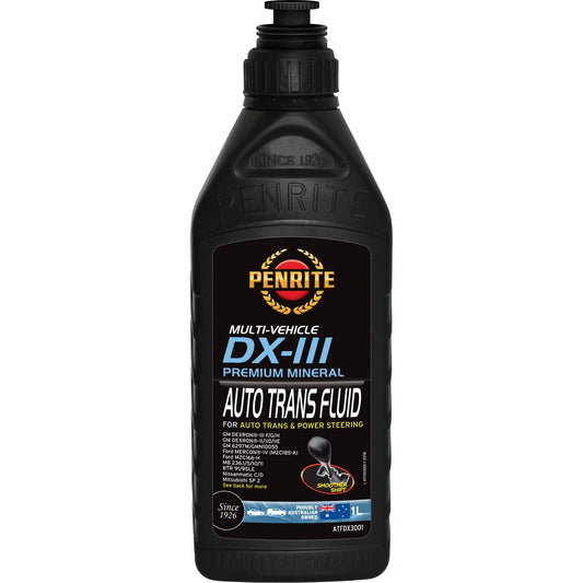 Penrite ATF DXIII Multi Vehicle Automatic Transmission Fluid 1 LATFDX3001