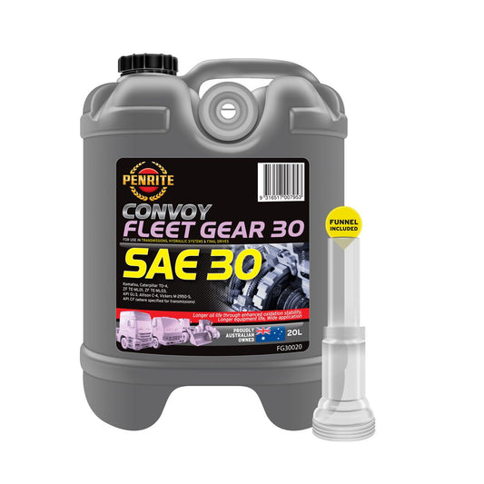 Penrite Convoy Fleet Gear 30 SAE 10 Premium Mineral 20L FG30020