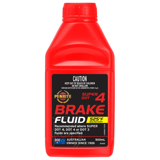 Penrite Super DOT 4 Brake Fluid Full-Syn 500ml BF0005
