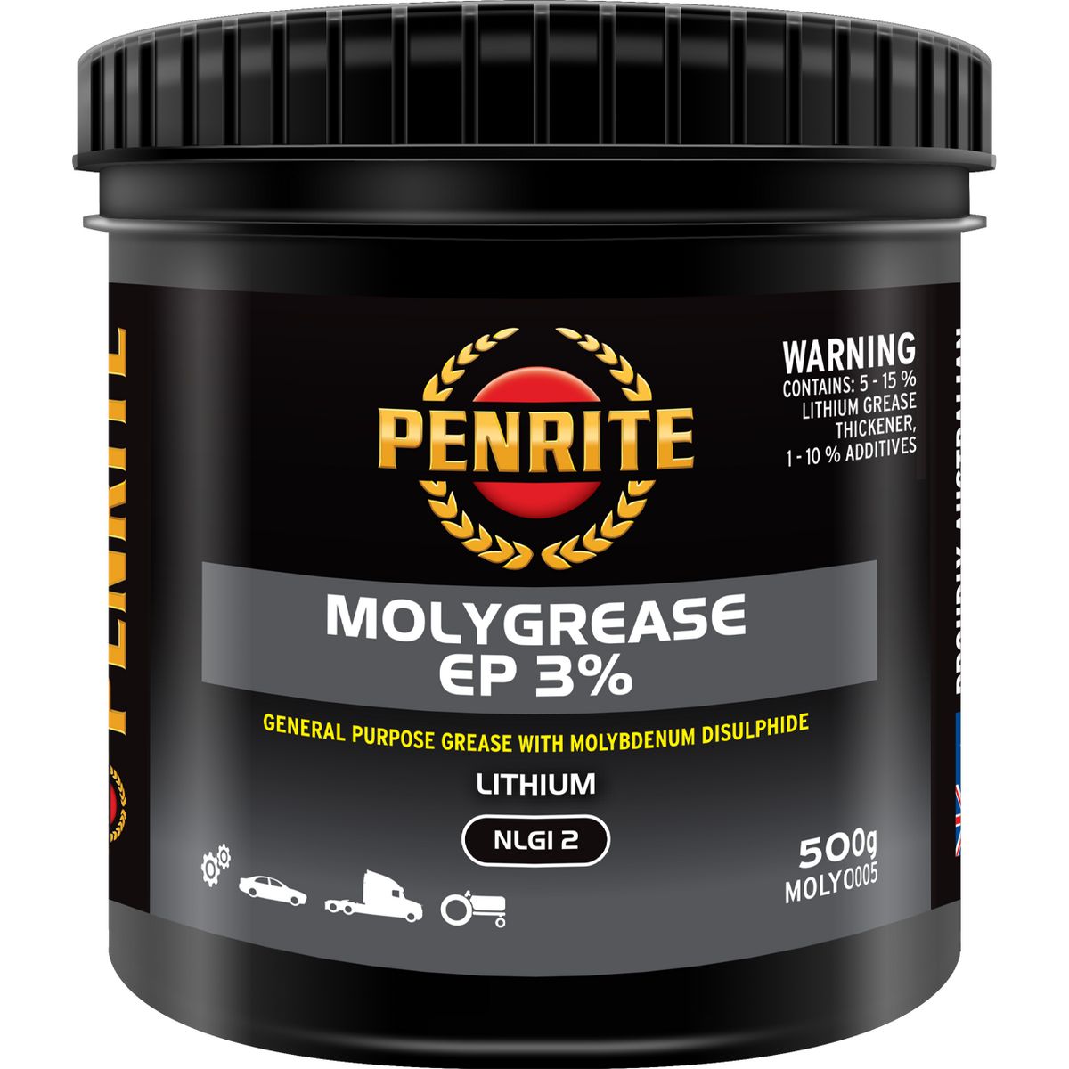 Penrite Molygrease EP 3% 500g MOLY0005